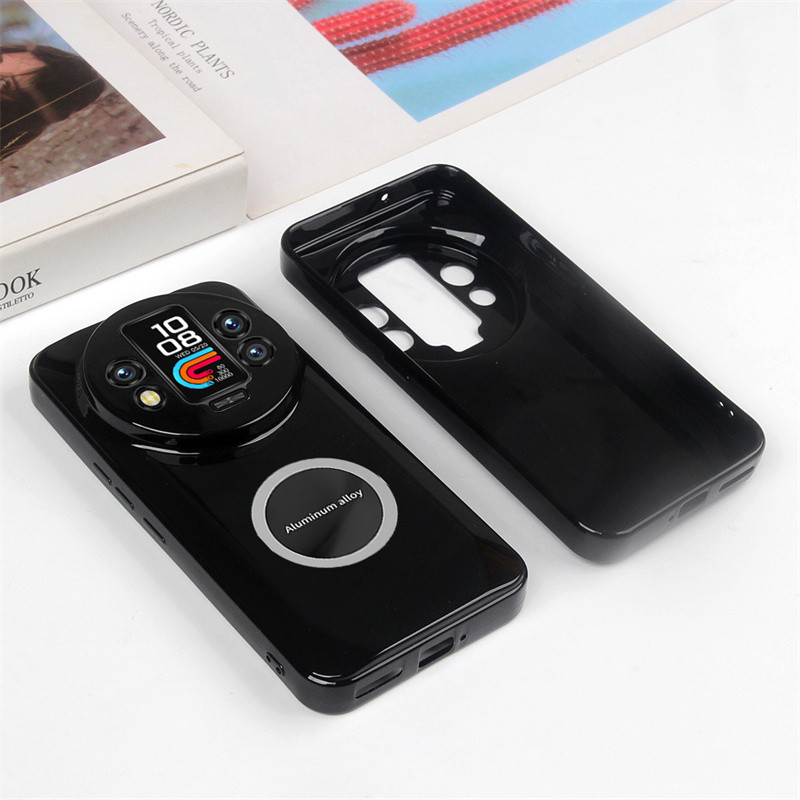 เคสโทรศัพท์ Oukitel WP200 Pro ซิลิโคนอ่อนนุ่ม Matte Full Protector กันกระแทกกาวแม่เหล็ก Patch ฝาหลัง