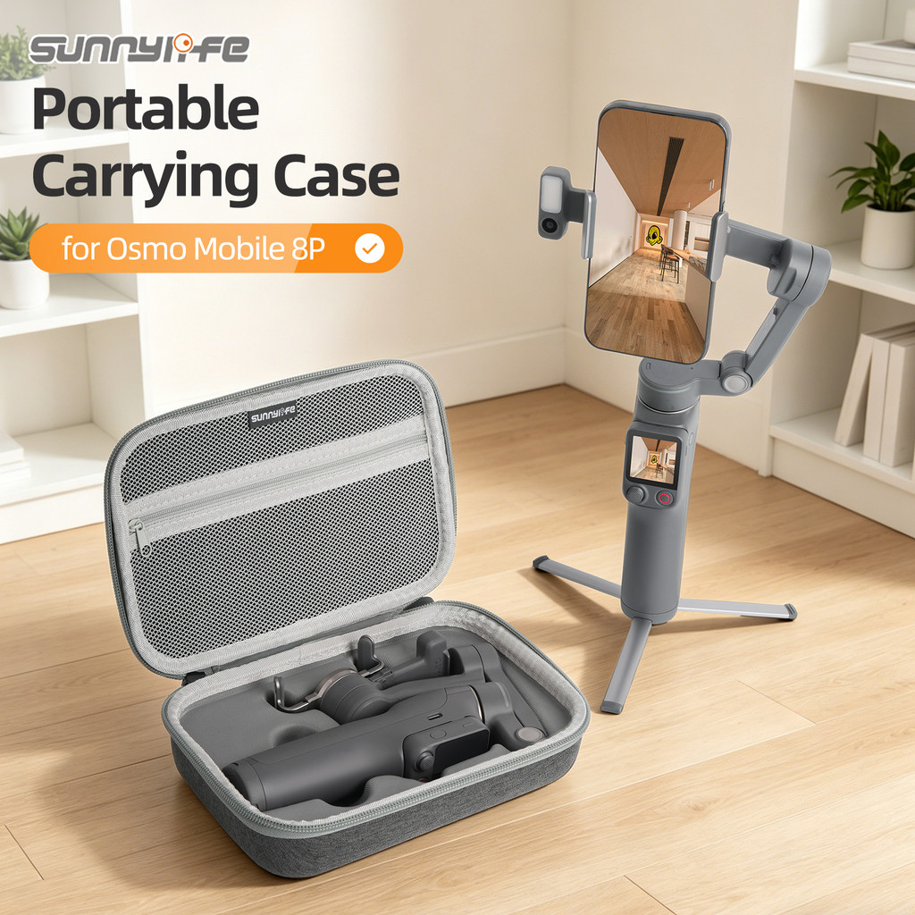 สําหรับ DJI Osmo Mobile 8P Storage Bag Protection Box, Hand in Hand with Mobile Head to Grab Bag OM8 Accessories