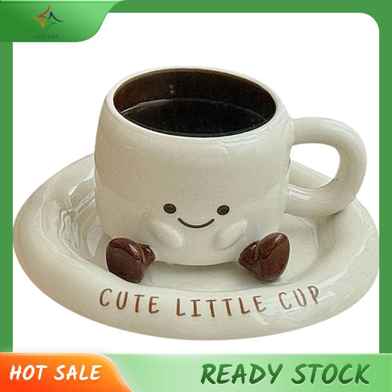 [luxiang.th] Living Room Decor Aesthetic Mug Drinkware น่ารัก