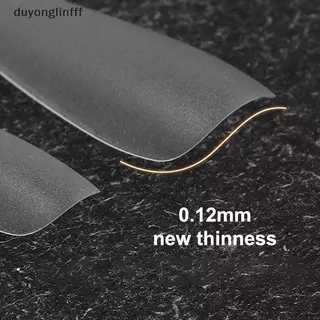 (duyonglinfff) 300 ชิ้น/ถุงเล็บปลอมเคล็ดลับ Matte Coverage โปร่งใสเล็บปลอมเคล็ดลับเล็บเจล Extension Diy ฝึกเครื่องมือใหม่