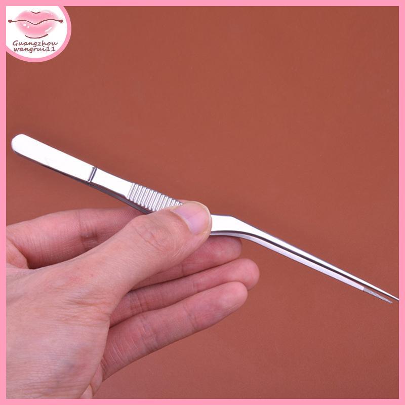 [GZ] หูจมูก Earpi Wax Removal Forceps มุม Clamp เครื่องมือจมูกโค้ง Earwax แหนบคลิป Eyelash Remover ทําความสะอาดแหนบ TH