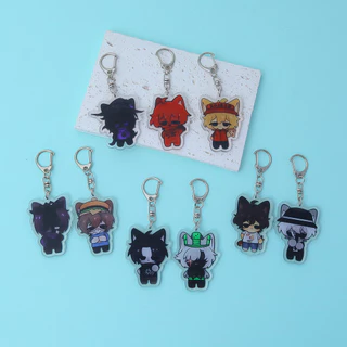 Forsaken Roblox เกมพวงกุญแจน่ารักอะนิเมะรูป Key Holder อุปกรณ์เสริมเครื่องประดับของขวัญ