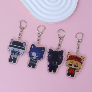 Forsaken Roblox เกมพวงกุญแจน่ารักอะนิเมะรูป Key Holder อุปกรณ์เสริมเครื่องประดับของขวัญ