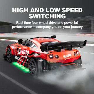 1/24 4WD RC Drift รถ Full Proportional คันเร่ง 2.4G รีโมทคอนโทรล BMW GTR Porsche รุ่นรถของเล่นรถแข่งของเล่นเด็ก