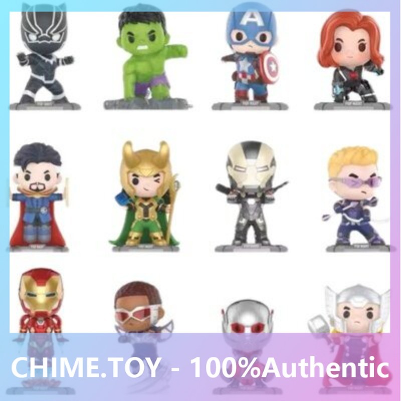 P POPMART POPMART Marvel Avengers Classic Series Mystery Box ของขวัญเล่นอินเทรนด์