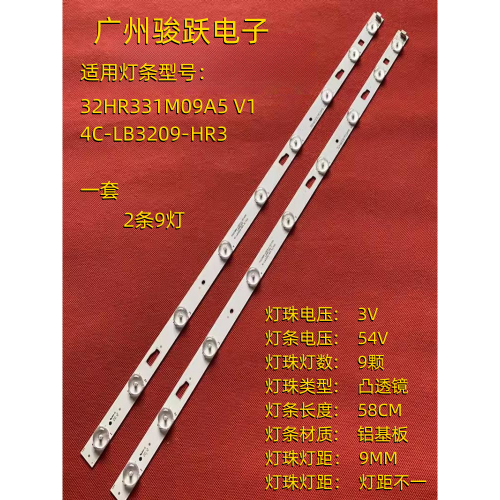 เหมาะสําหรับ Commander D32TS7202 LCD Light Bar 32HR331M09A5 V1 Light Bar 32D1420 Backlight ไฟ LED