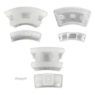 [Homyl1] แม่พิมพ์พลาสติกฐานรั้วโค้งคอนกรีต ขนาดหลายขนาด DIY ทำขอบสวน ขอบสระว่ายน้ำ ตกแต่งภูมิทัศน์