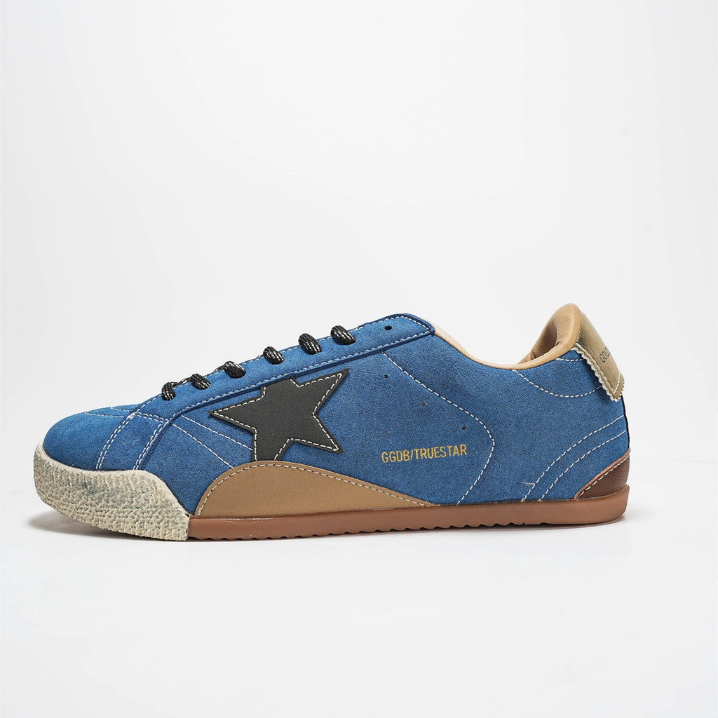 Golden Goose True-Star สําหรับผู้ชายและผู้หญิงช่วยให้รองเท้าฤดูใบไม้ร่วงGGDB