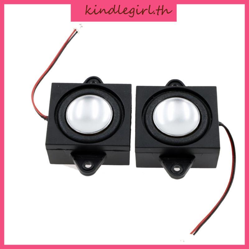 KING 2PCS 4Ohm 5Watt Speaker 4ohm 5W Loundspeaker Speaker 2Pin Terminals