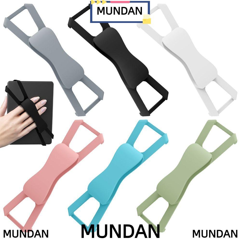 MUNDAN eReader Holder,ลื่นซิลิโคนแท็บเล็ตปลอดภัยสายคล้องมือ,ตามหลักสรีรศาสตร์ยืดหยุ่นสูง6/7/8/10นิ้วโทรศัพท์เข็มขัดคงที่สําหรับจุด/Kobo/Boox/ Universal