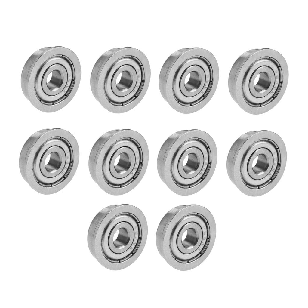 10pcs F625ZZ Double Shielded Ball Bearing, F625ZZ Double-Shielded Miniature Flanged Ball Bearings 5 