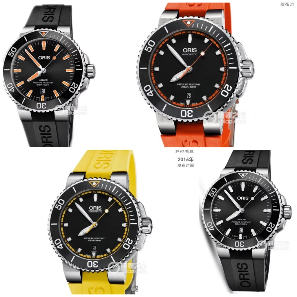 1: 1 Original Standard Real Shot, สินค้าของแท้ Oris ดําน้ํา A Series นาฬิกาผู้ชาย Swiss Movement นุ่