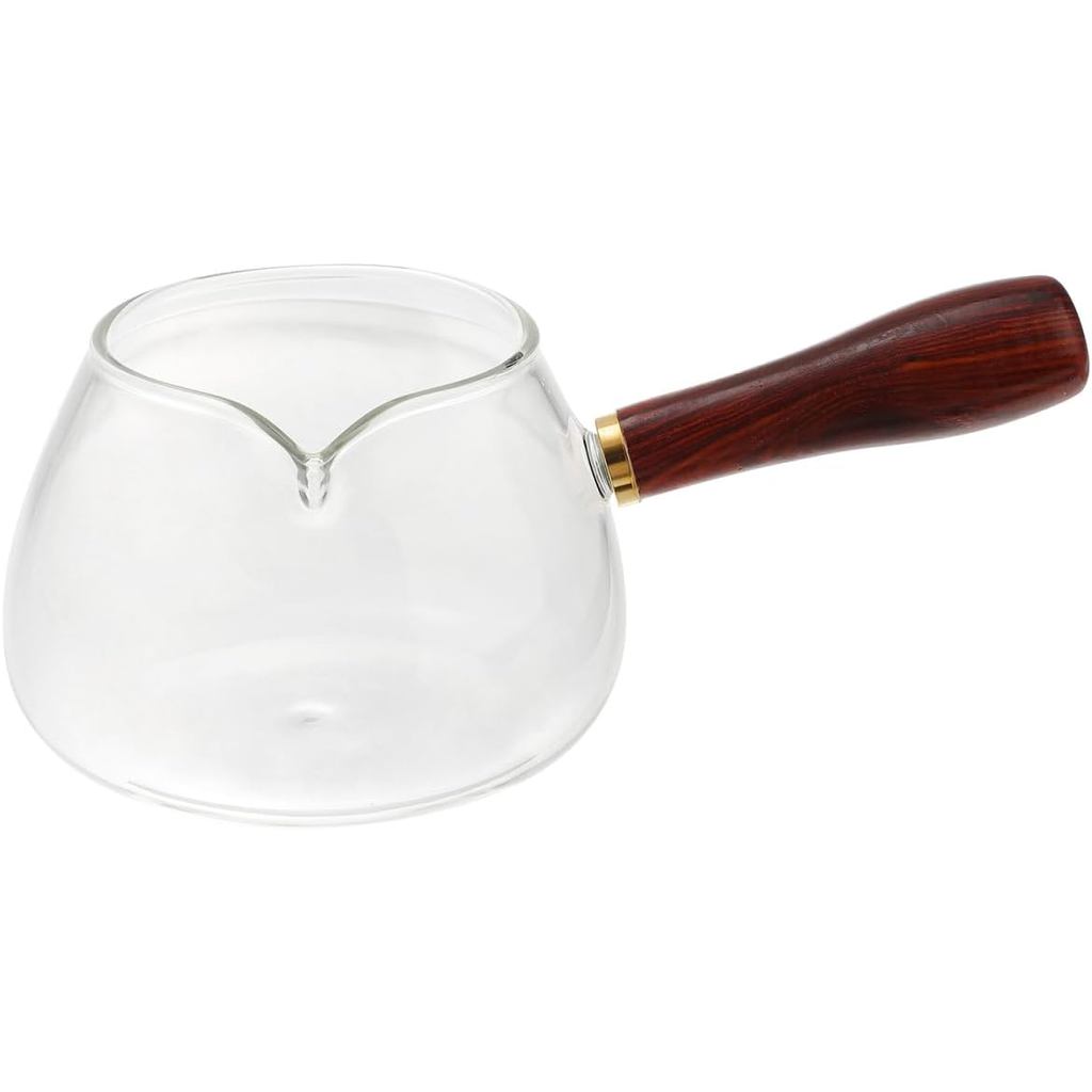 Cabilock Espresso ถ้วยแก้วจีน Gong Kung Fu ชาเหยือก Cha Hai ถ้วยชาเหยือกแก้ว Creamer นมครีมเสิร์ฟ Po