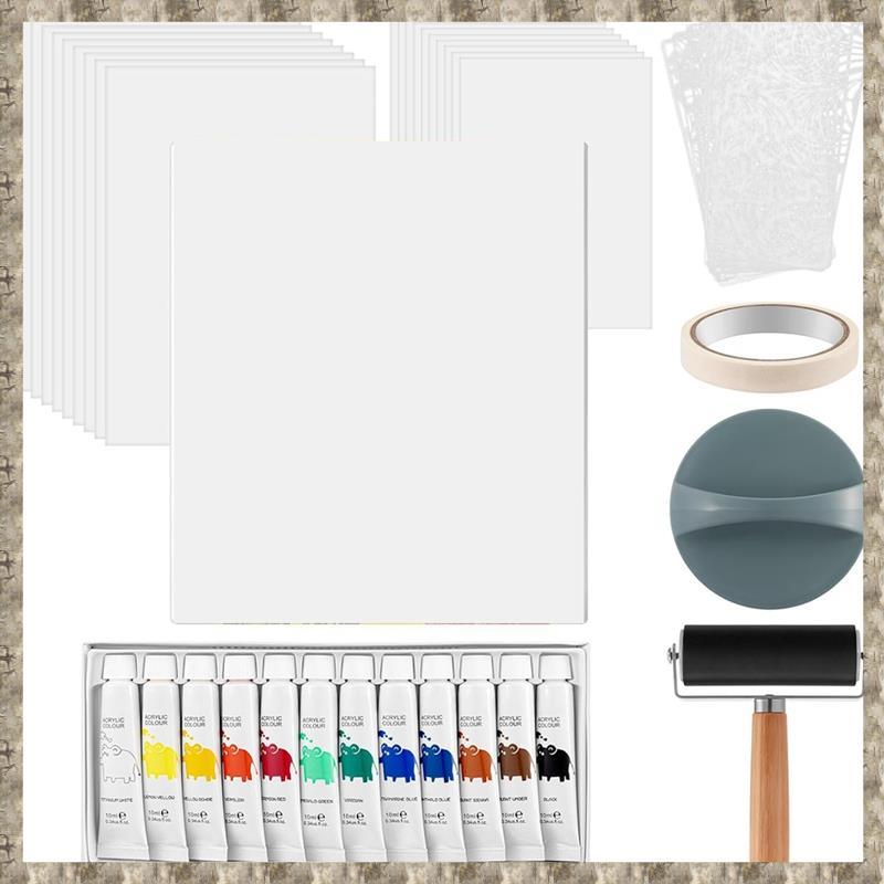 [zv0lma8i] ชุดพิมพ์ครบชุดพร้อมแผ่นเจลาตินของ X 12 9, กระดาษพิมพ์สําหรับศิลปะ, การพิมพ์โมโน