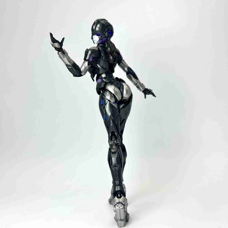 [เวอร์ชั่นฟื้นฟูชุดที่สาม] MD002B Xiaoxi 1: 1 Alcy Dark Edition โมเดลประกอบฟิกเกอร์สาวเครื่องจักร