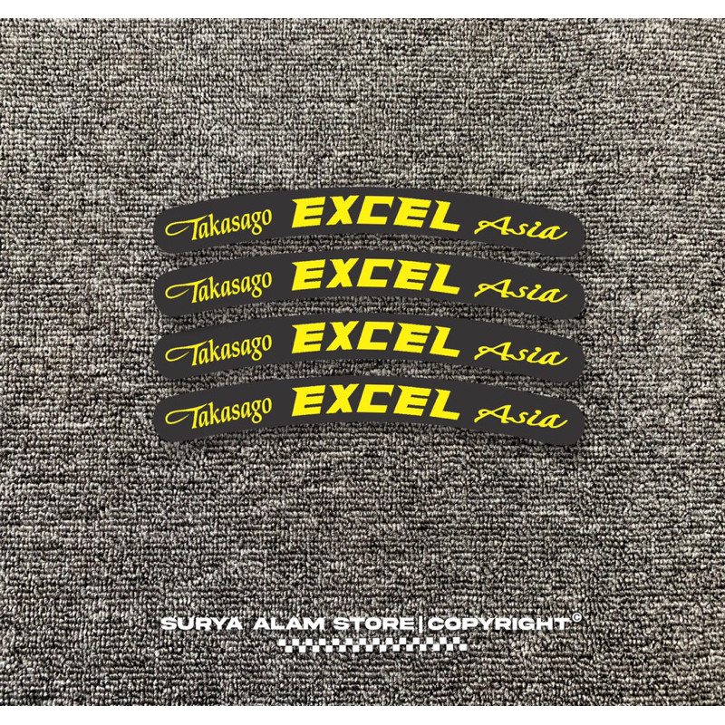 สติ๊กเกอร์ริมพิมพ์ตัด Takasago Excel Asia