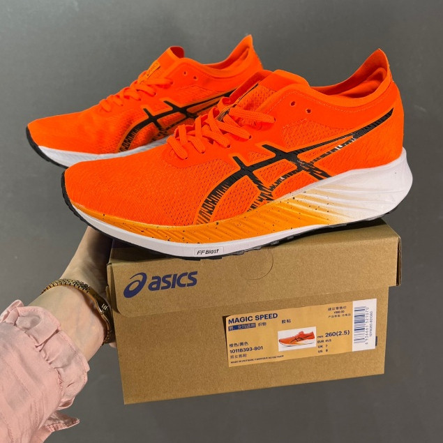 Magic Speed รองเท้าวิ่งผู้ชายและผู้หญิง Magic Speed 3 รองเท้ากีฬากันกระแทกน้ําหนักเบา 1011B026-801 F
