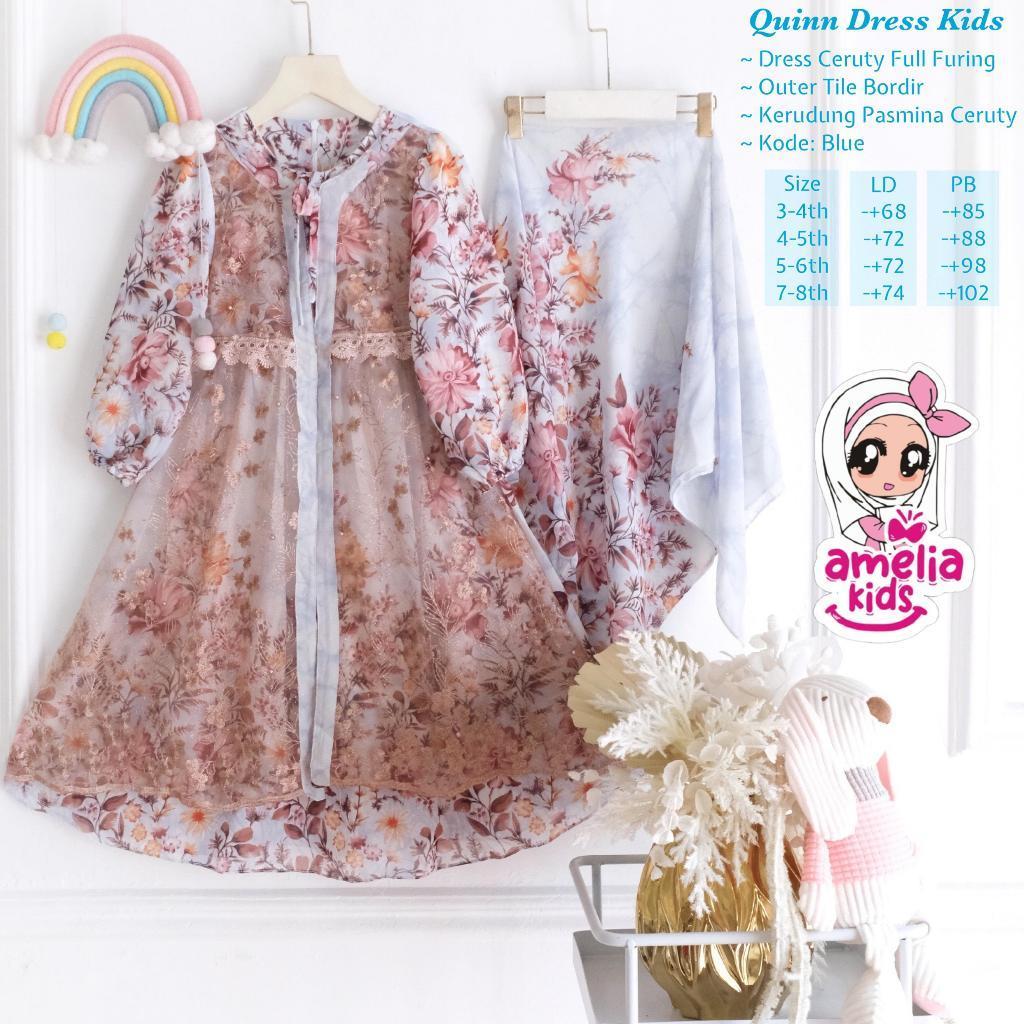 1012 QUINN DRESS KIDS by AMELiA KIDS // NOVIISTUFF