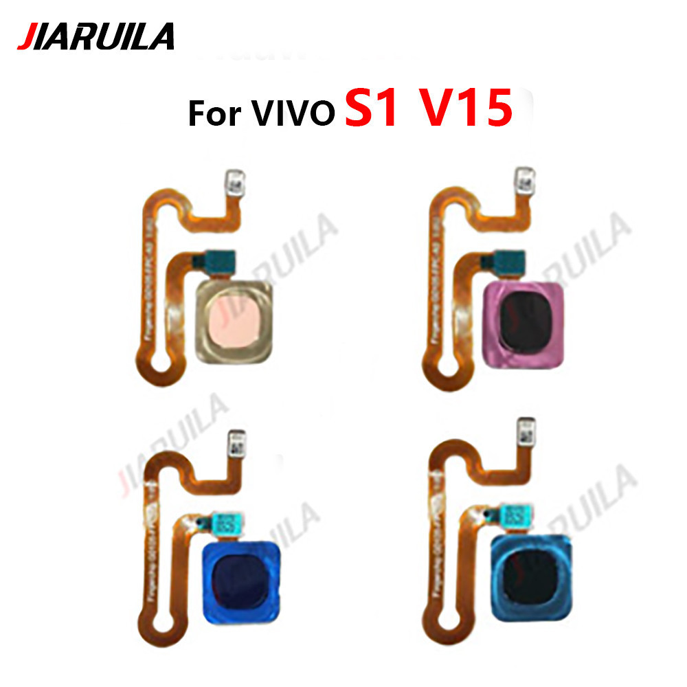 เซ็นเซอร์ลายนิ้วมือปุ่มบ้านสายไฟ Flex Cable สําหรับ VIVO S1 V15