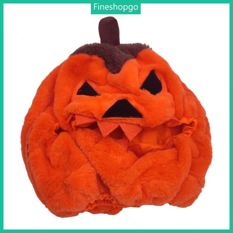 Fine Soft Pumpkins Motorcycles Helmets Cover Unique Plush Helmets Decorative Cover with Pumpkins Pat