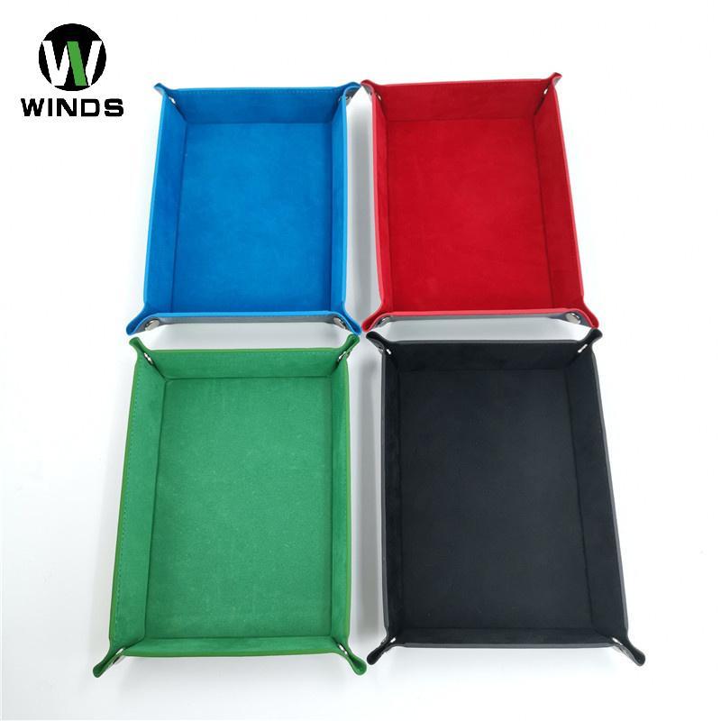 ODS Creative Storage ถาดกล่องเก็บพับได้ถาดลูกเต๋ากล่องเก็บเดสก์ท็อป Rolling พับเกม OD