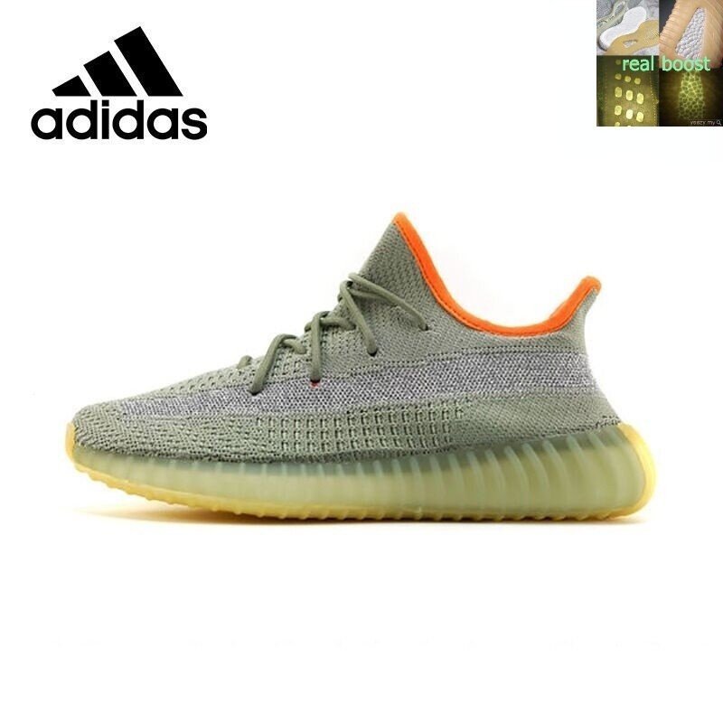 รองเท้าวิ่ง Yz Boost 350 V2 FX9035 สำหรับผู้ชายและผู้หญิง