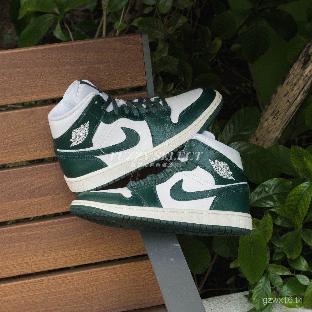 สิทธิพิเศษ! Air Jordan 1 Mid สีเขียววินเทจ BQ6472-133 สำหรับคุณ!