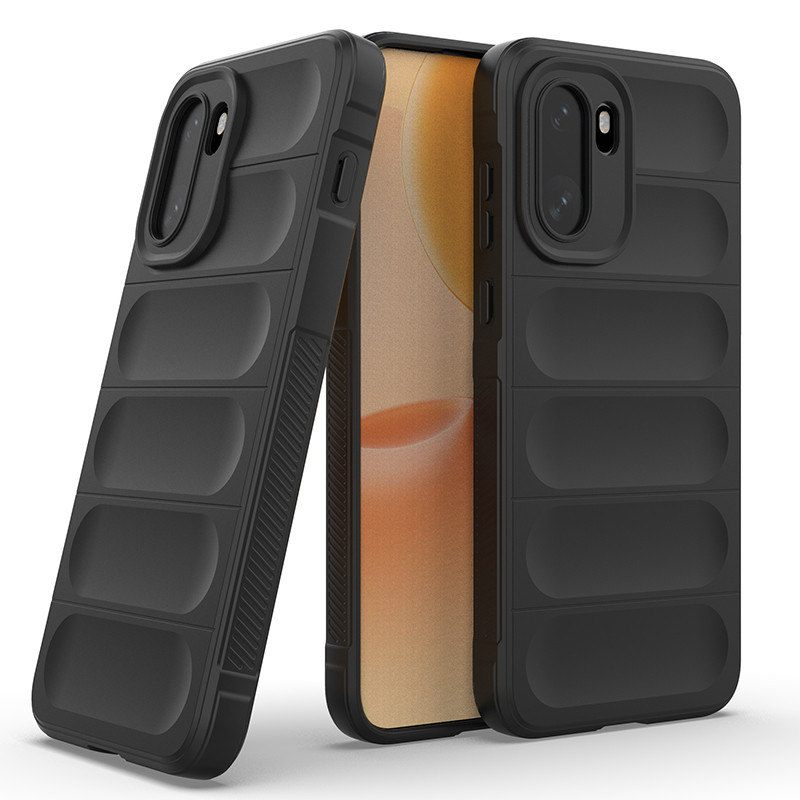 สําหรับ OnePlus Ace 6, 15R, Ace 6T กรณี ELVEV ล้างทําความสะอาดได้ Soft TPU รวมทุกอย่าง Velvety ภายในลื่น Grip ปกหลัง