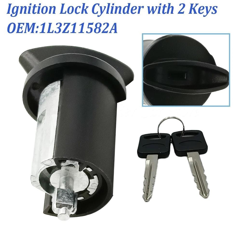 1l3z11582a สําหรับ Ford 1996-2005 รถจุดระเบิดล็อคกระบอก 2 ปุ่มชุดอะไหล่ใช้งานร่วมกับ