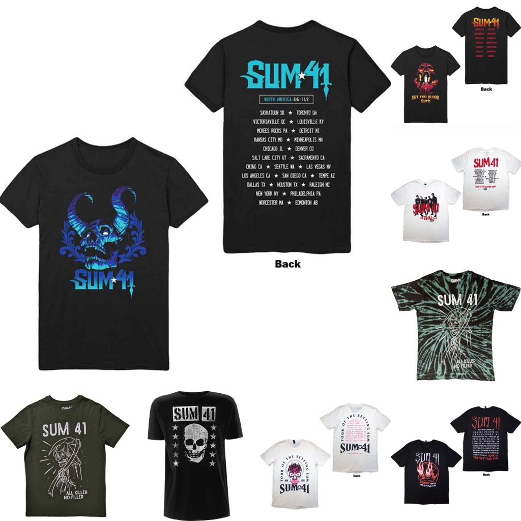 OPEN PREORDER BAND SHIRT SUM 41 T-SHIRT AUTHENTIC COPYRIGHT UK