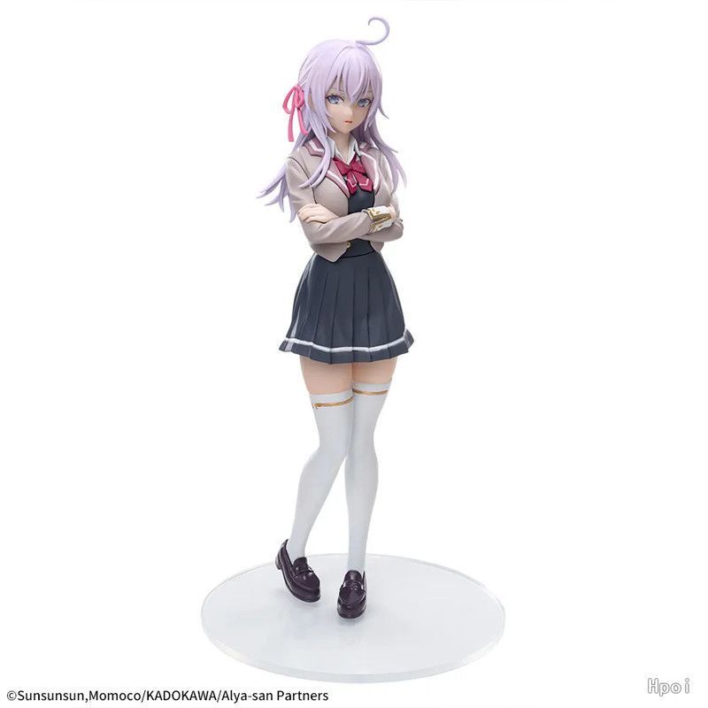 Sega ของแท้เวอร์ชั่นญี่ปุ่นเป็นรัสเซียขี้อายเพื่อนบ้าน Ellie Uniform Luminasta Jingpin Figure