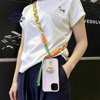สายคล้องเคสโทรศัพท์ สายคล้องโทรศัพท์แบบยาว ปรับได้ สำหรับกิจกรรมกลางแจ้ง ช่วยลดการสูญหาย เหมาะสำหรับการเดินป่า