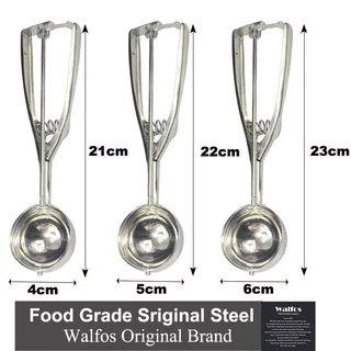 Homeware Store ที่ตักไอศครีม สแตนเลส มีให้เลือกซื้อถึง 3 ขนาด ที่ตักไอติม Ice Cream Scoop 7ZPG