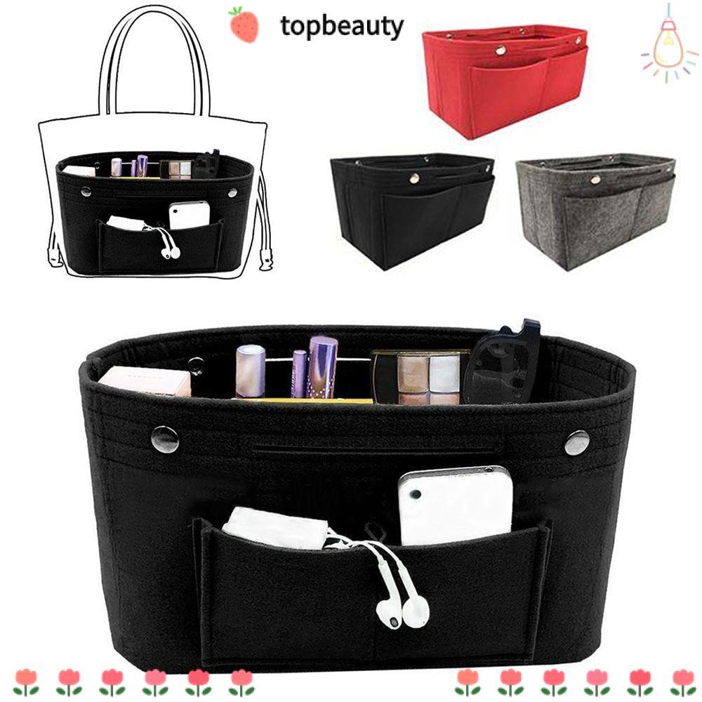 Topbeauty กระเป๋าถือ Insert Bag Organizer กระเป๋าพกพา Purse Liner