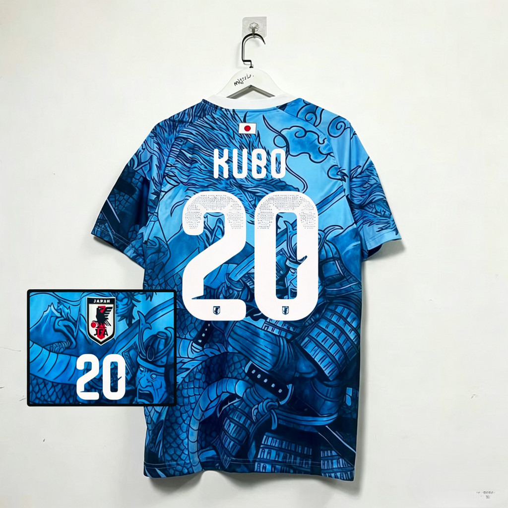 25/26 Japan x Y-3 Blue Samurai เสื้อฟุตบอล S-4XL