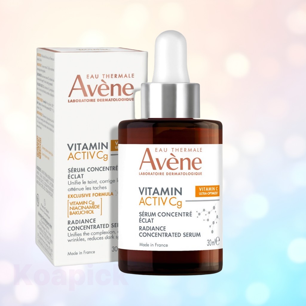 [avene] Vitamin Activ Cg Radiance Concentrated Serum, 30ml, 1pc / เซรั่มเกาหลี / Radiance Boost