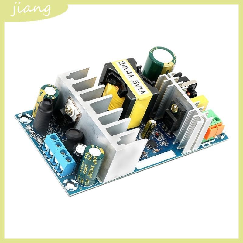 JN Efficency ACDC Power Supply Module เอาต์พุตคู่ 24V4A 5V1A สําหรับอุปกรณ์อุตสาหกรรม