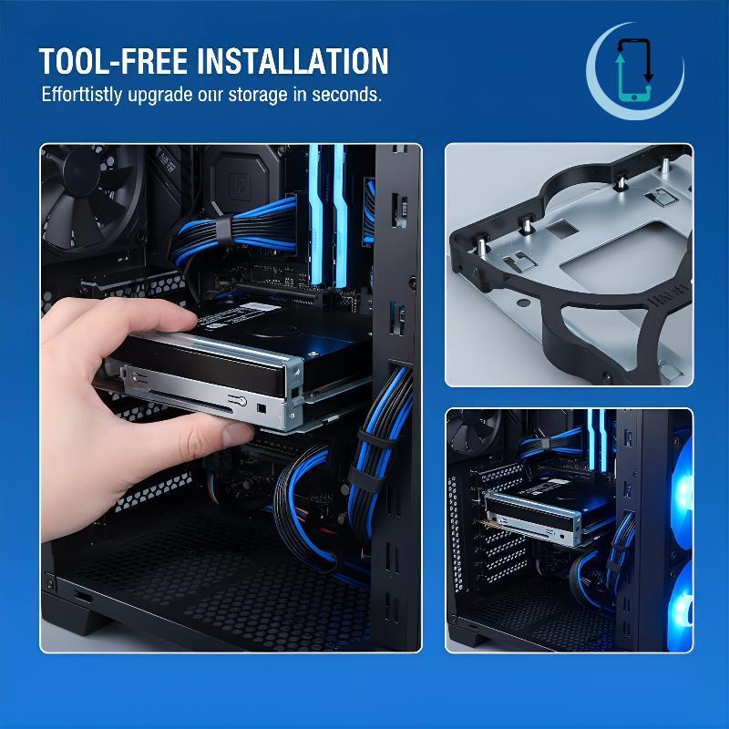 [AT] M90t M80t M70t P340 P350 P360 P3 P358 P348 3.5 นิ้ว HDD แคดดี้ที่เชื่อถือได้เสริมผู้ถืออุปกรณ์เ