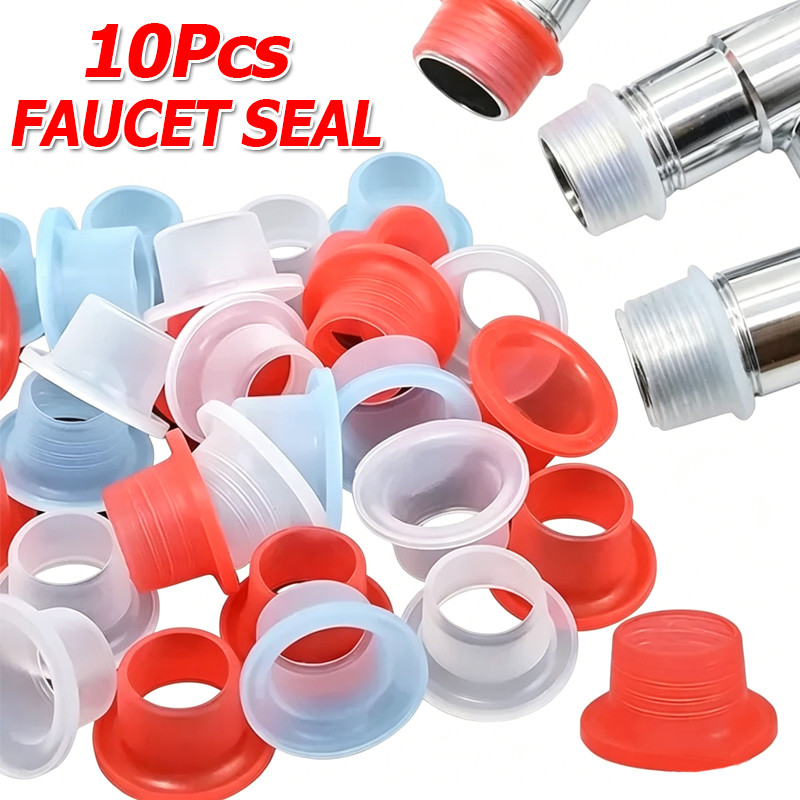 แหวนซีลด้ายท่อน้ําอุณหภูมิสูง 10 ชิ้น / ปะเก็นกันรั่วสําหรับอุปกรณ์ท่อน้ําแบบเชื่อมต่ออย่างรวดเร็ว
