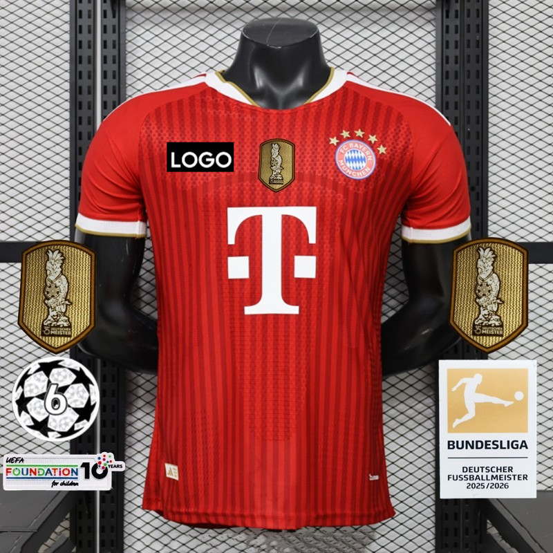 Player Edition 2026 เสื้อฟุตบอลผู้ชาย Bayern Munich Home