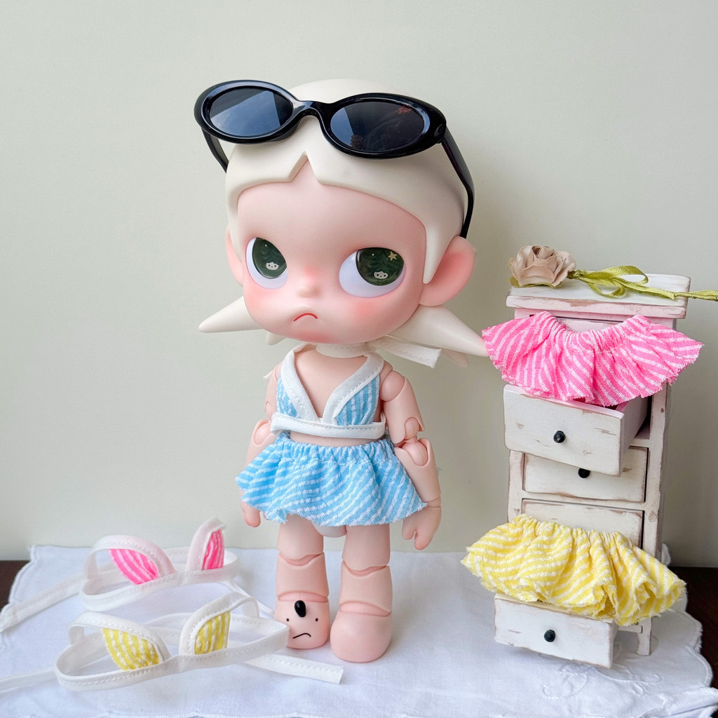 Zsiga ชุดว่ายน้ํา 10 ซม. สําหรับเด็กตุ๊กตาคิตตี้มินิตุ๊กตาแต่งตัวเสื้อผ้าขนาดเล็ก