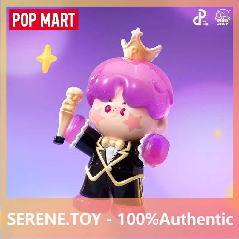 [secret] POPMART PINO JELLY Sparkling Plan Series Mystery Box ของเล่นเครื่องประดับของขวัญ