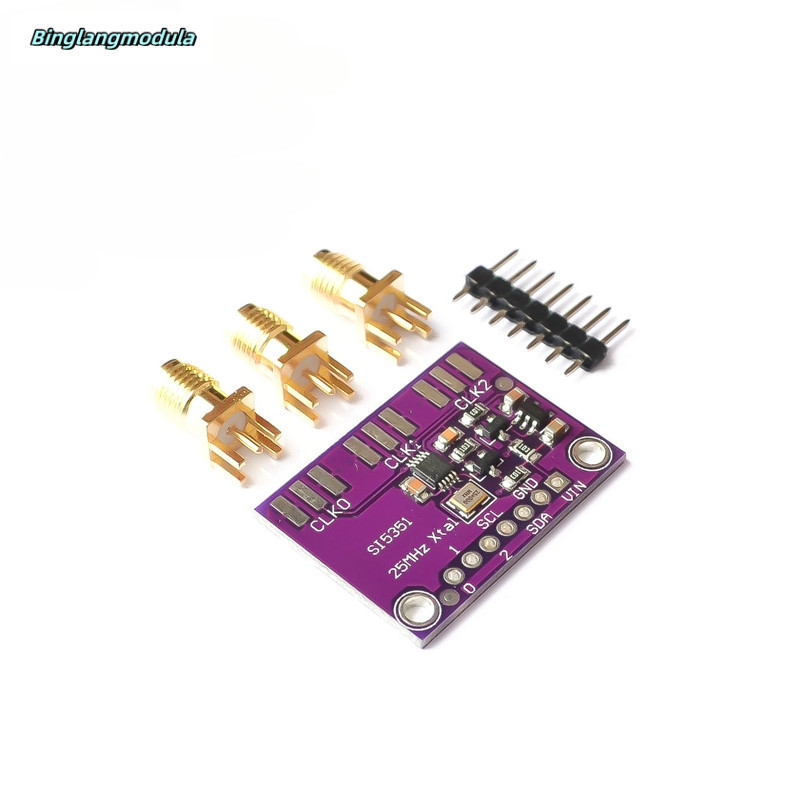 SI5351 เครื่องส่งสัญญาณความถี่สูง Square Wave สัญญาณเครื่องส่งสัญญาณ 5351 Si5351A