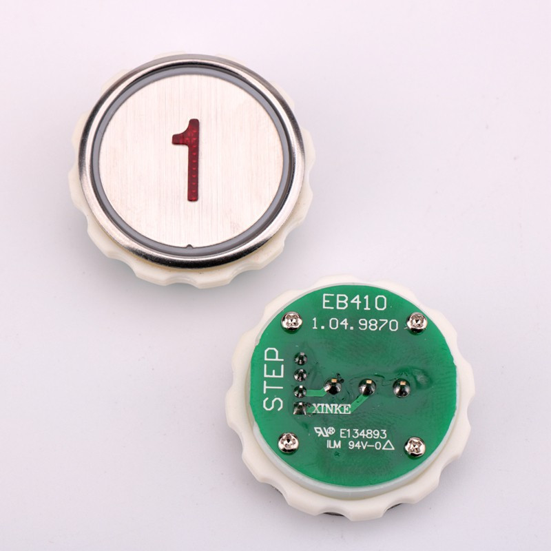 ⭐5 ชิ้นอุปกรณ์ลิฟต์ปุ่ม STEP EB410 DC24V EB210