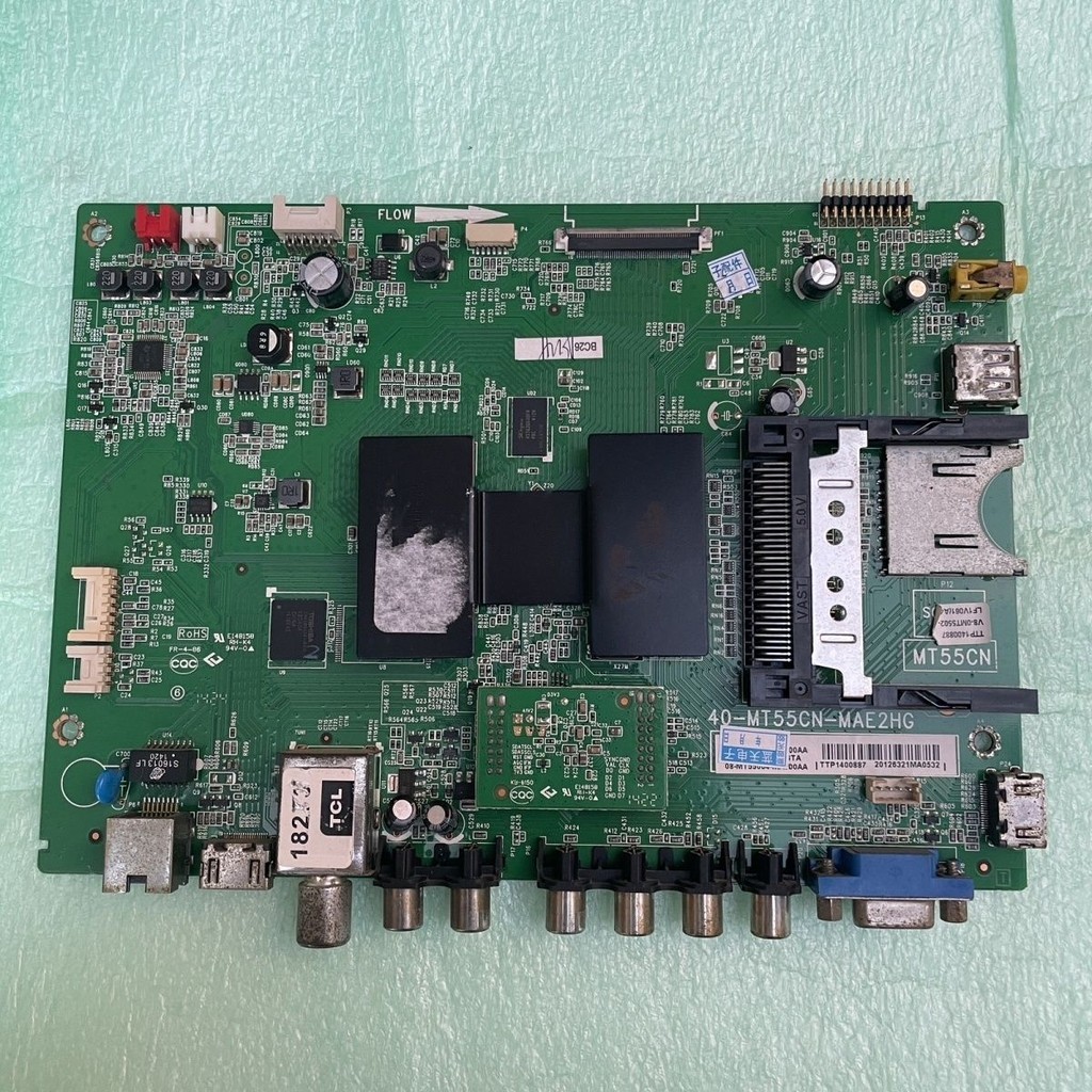 TCL TV L42/48/50/55F3600A L48/55U5000A-3D Motherboard 40-MT55CN-MAE2HG