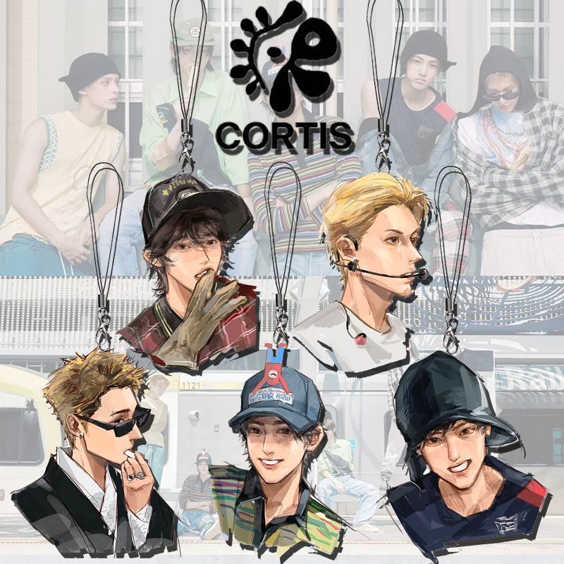 คอร์ติซอล ห่วงโซ่โทรศัพท์มือถืออะคริลิเชือกเส้นเล็กโทรศัพท์มือถือ