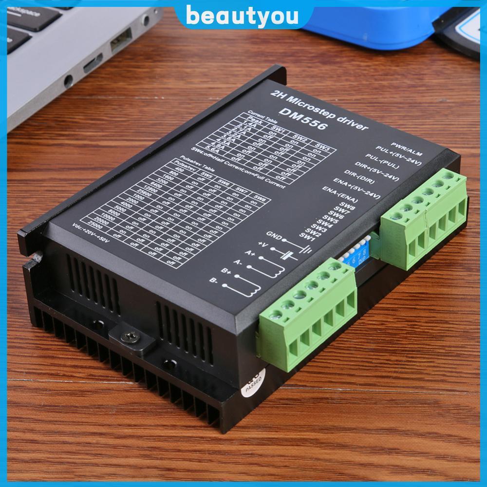 ⚡24ชม.⚡ DM556 Stepper Motor Driver 2-Phas Digital Stepper Motor Driver สําหรับ Nema 23 5.6A สําหรับ 