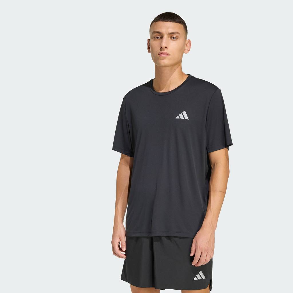 adidas วิ่ง เสื้อยืด adi365 Running Essentials ผู้ชาย สีดำ KB5965