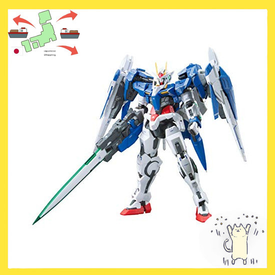 [Japanese Version] BANDAI SPIRITS RG Gundam 00 GN-0000+GNR-010 Double O Riser 1/144scale pre-colored