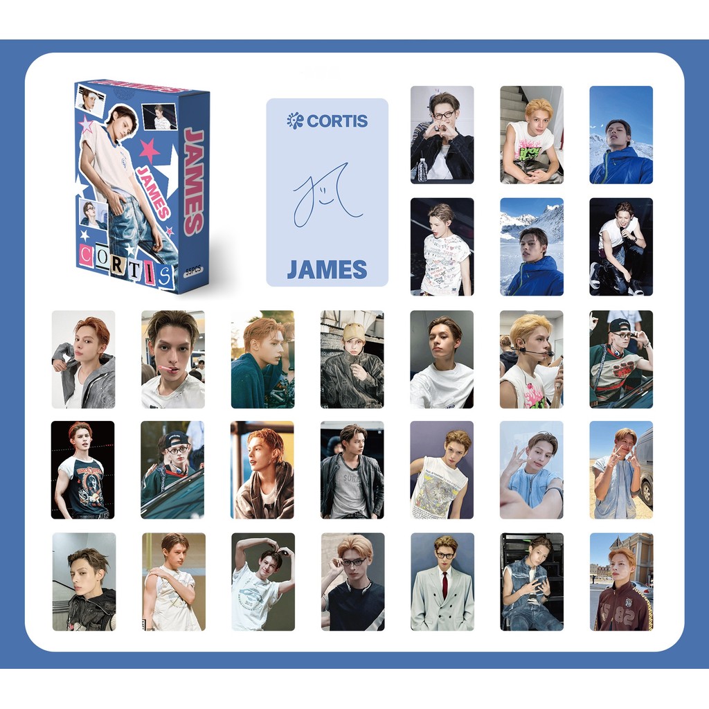 ชุดการ์ดโลโม่ 55 ใบ CORTIS - JAMES 2026